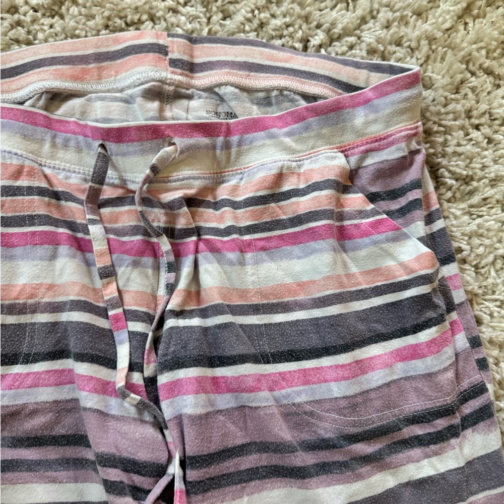 Sonoma pastel pink flowy soft comfortable women’s PJs pajama pants. - Picture 2 of 4